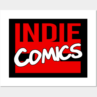 Indie Comics Logo Posters and Art